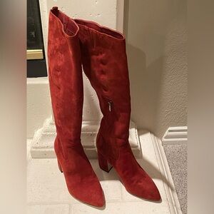 Sam Edelman Hai Suede Knee High Boots
